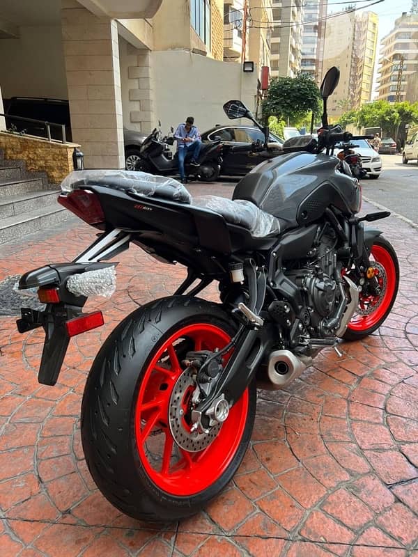 yamaha MT-07 0km company Source warranty 1