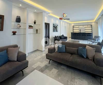 Jounieh 240m2 | Calm Street | Renovated | Furnished | Luxury | IV/AC |