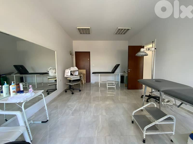 120 Sqm | Renovated Clinic for rent in Badaro 0