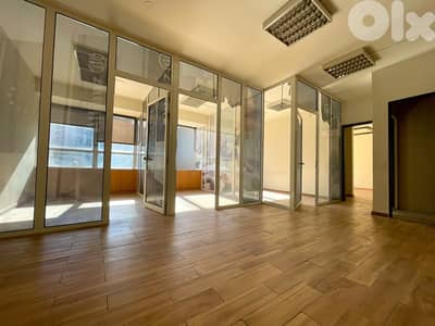 JH24-3742 Office 210 m2for rent in Saifi - Beirut, $ 3000 cash