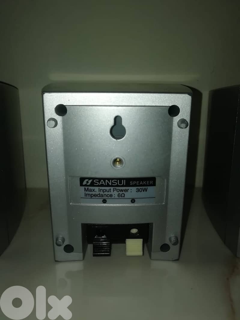 5 Sansui satellite speakers for home theater systems 1