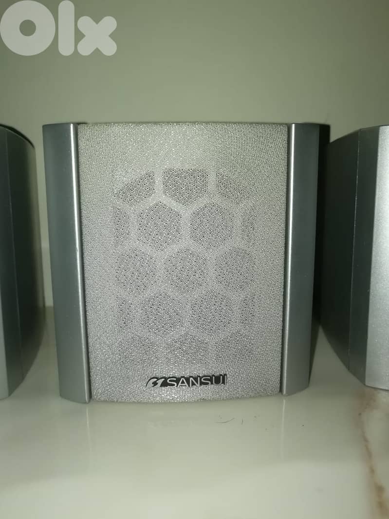 5 Sansui satellite speakers for home theater systems 2