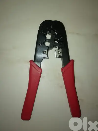 Multi function network modular plug crimping tool