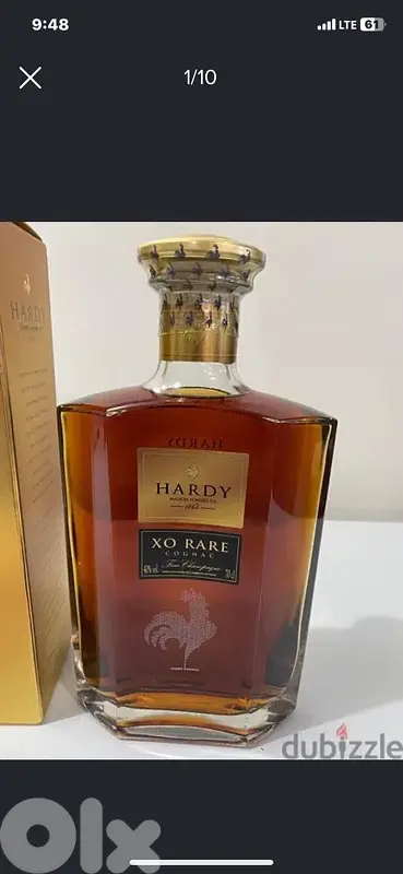 old cristal bottle