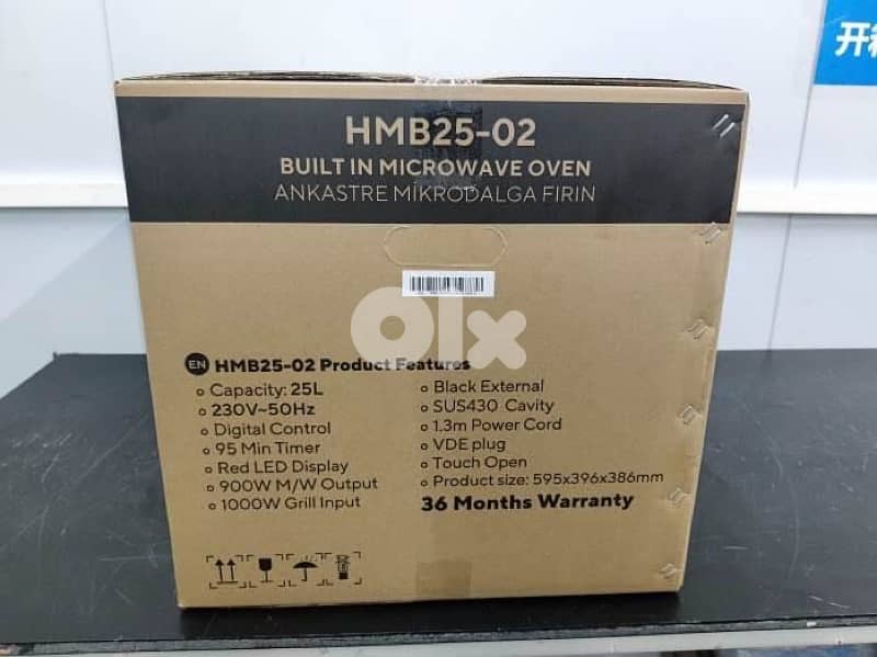 LUXELL microwave oven build -In 25 Liters 4