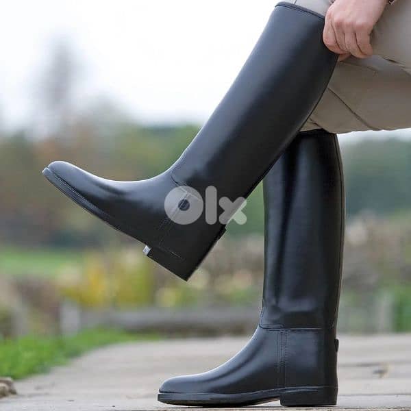 rubber horse riding boots 4