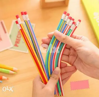 Cute colorful bendy pencils 1 for 1$