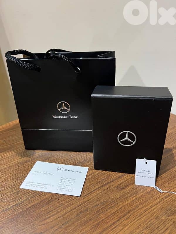 SWAROVSKI Keyring Crystal Rose Gold Genuine Mercedes Benz Collection 4