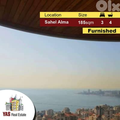 Sahel Alma 185m2 | Furnished | Renovated | Luxury | IV |