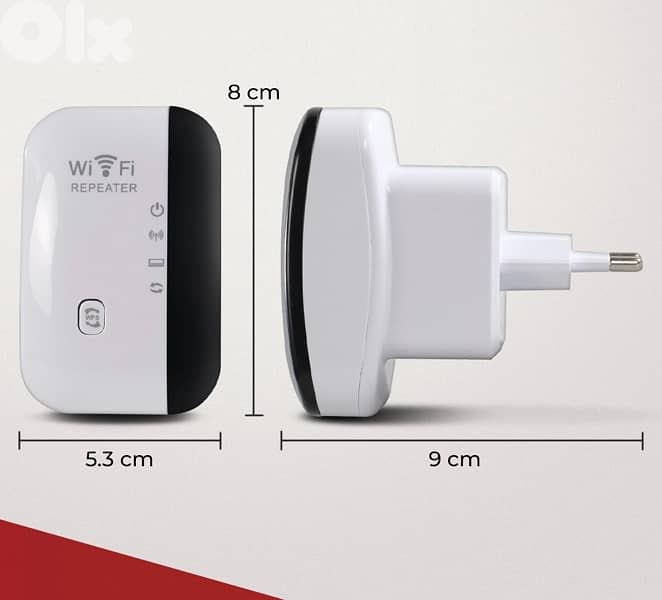 WiFi Range Extender - Internet Booster & Wireless Signal Repeater 4