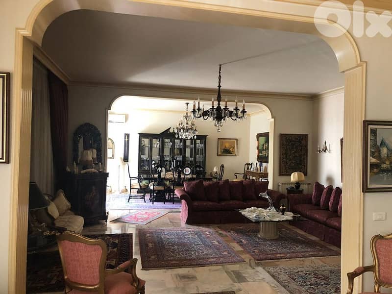 SPACIOUS APARTMENT IN MAR TAKLA HAZMIEH PRIME (280Sq) 3 BEDS, (HA-451) 0