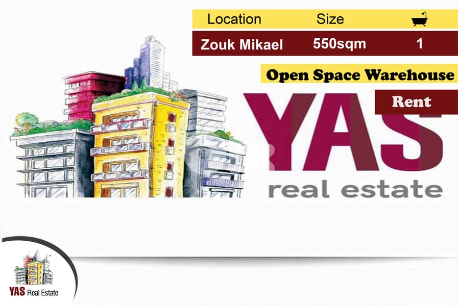 Zouk Mikael 550m2 | Warehouse | Perfect Rental Investment | Catch | EH 0