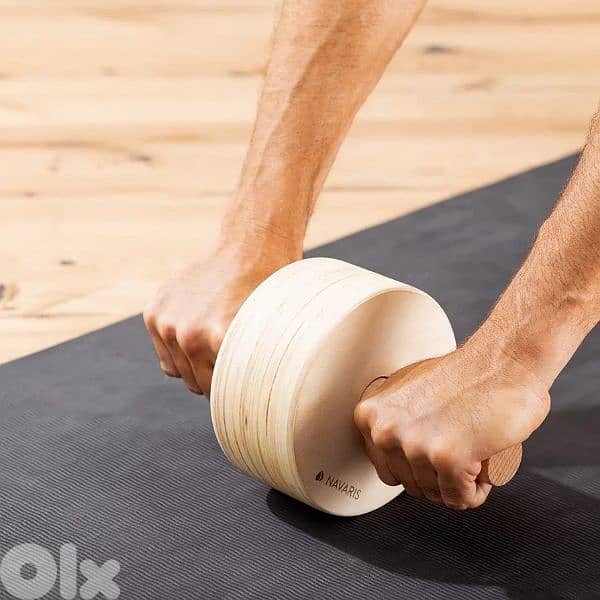 navarais wooden  ab roller  wheel 0