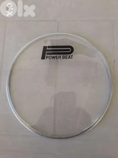 جلد دربكة لون ابيض Power Beat