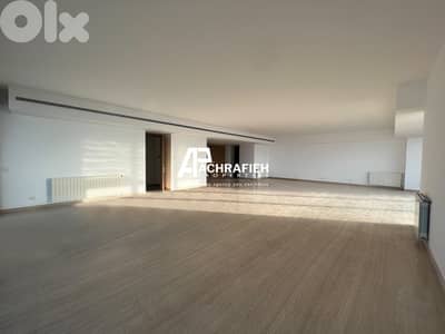 Open Seaview Apartment For Sale In Saifi - شقة للبيع في الصيفي