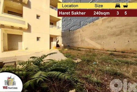 Haret Sakher 240m2 | 120m2 Terrace/Garden | Brand New | Luxury | IV |