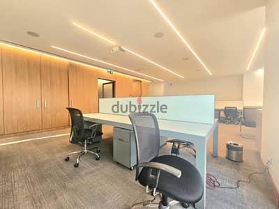 AH-HKL-293 Brand New Furnished Office in a Prime Location | Achrafieh