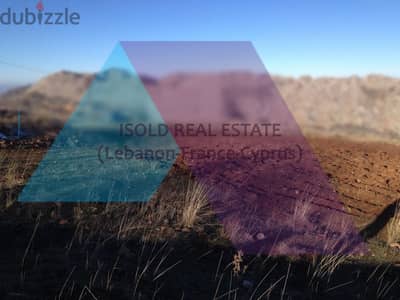 1010 m2 land + open mountain view for sale in Laklouk - أرض في لقلوق