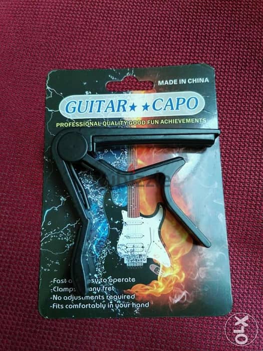 Metallic Guitar Capo - Black 1
