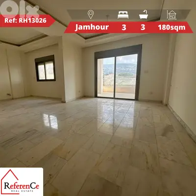 Decorated apartment in Jamhour شقة للبيع في الجمهور