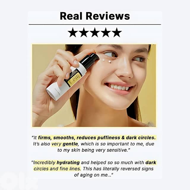 COSRX Under Eye Cream for Dark Circles, Puffiness – 25ml 4