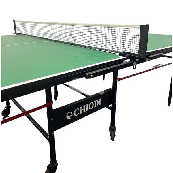 Ping Pong Tennis Table Outdoor Chiodi With Set Of Rackets 4
