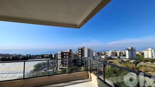 L16606-Deluxe Apartment With Seaview For Rent In Jbeil