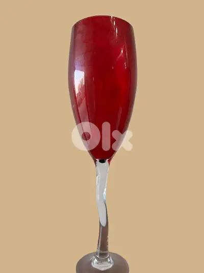 Elegance Red Goblet