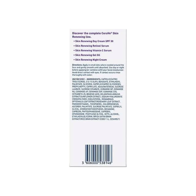 CeraVe Skin Renewing Gel | Hydrating Face Oil, 29ml 11