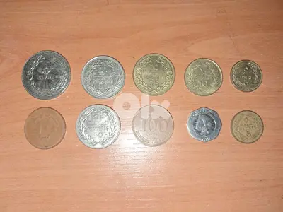 عملات لبنانية قديمة