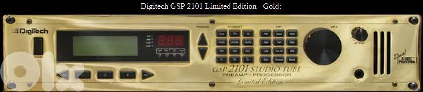 Digitech GSP2101 Guitar Processor Limited Edition Artist Edition
