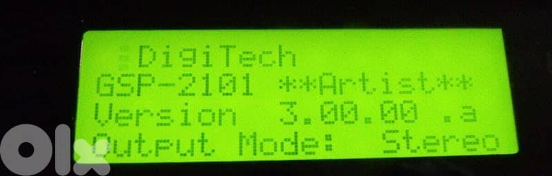 Digitech GSP2101 Guitar Processor Limited Edition Artist Edition 3