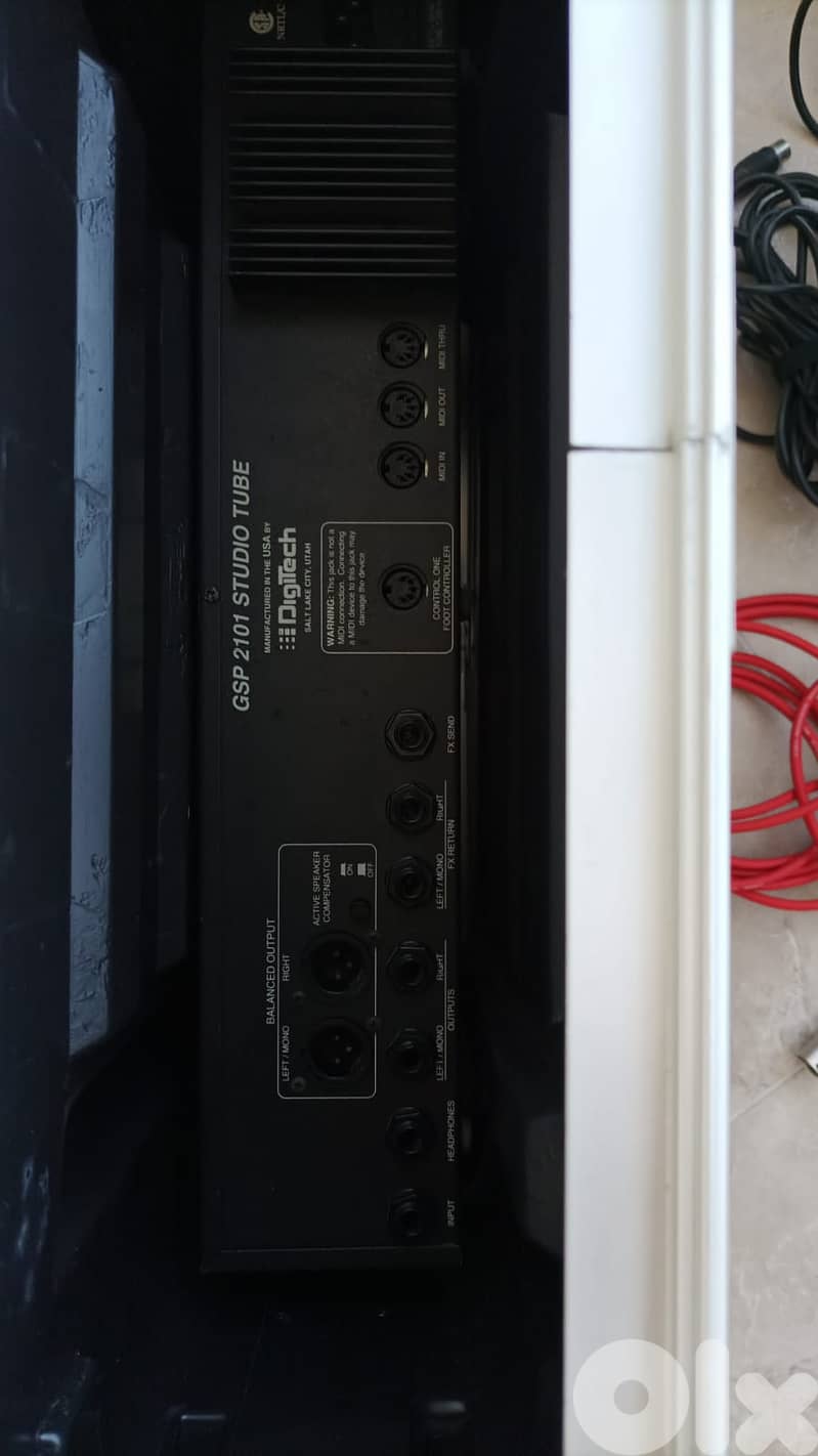 Digitech GSP2101 Guitar Processor Limited Edition Artist Edition 5