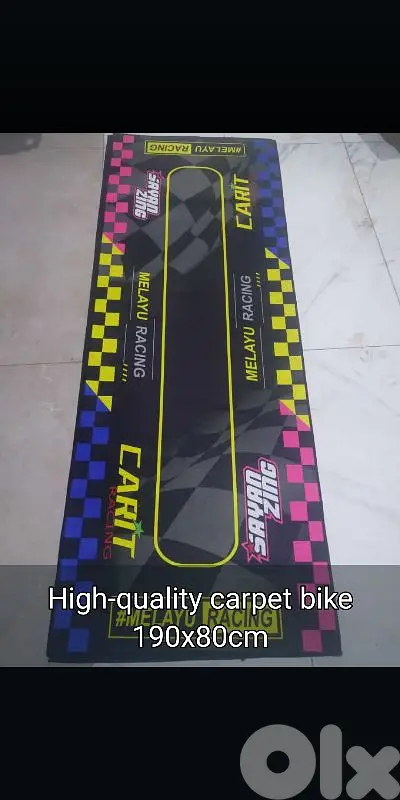 Motorcycle carpet