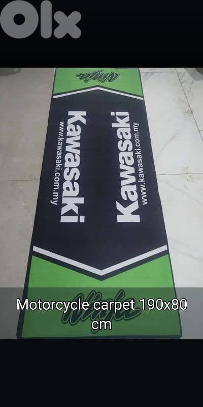 Motorcycle carpet 1
