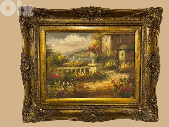 Italian Garden Painting 0