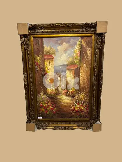 Tuscan Alleyway Painting