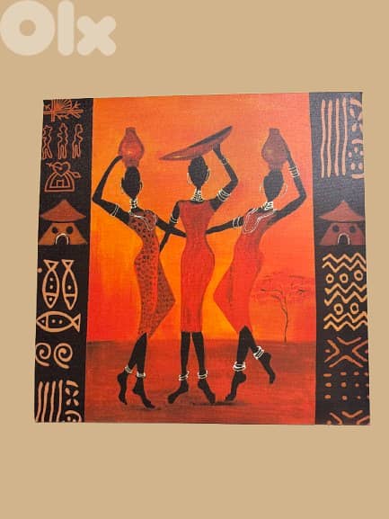 African Tribe Painting 0