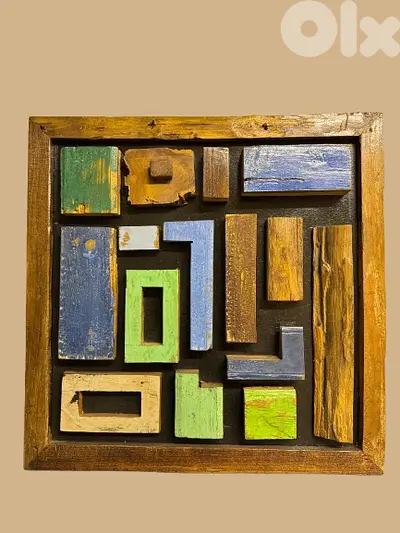 Rustic Puzzle Frame