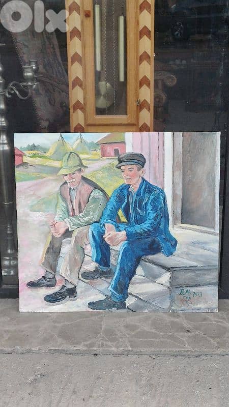 لوحة رسم زيتي 0