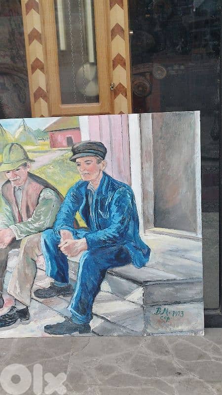 لوحة رسم زيتي 1