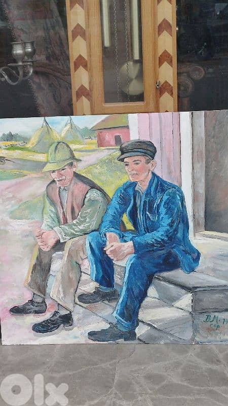 لوحة رسم زيتي 2