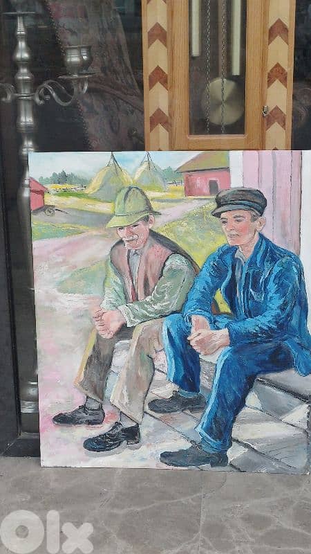 لوحة رسم زيتي 3