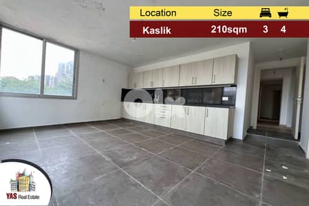 Kaslik 210m2 | Renovated Flat | Calm Area | Prime Location | EH |