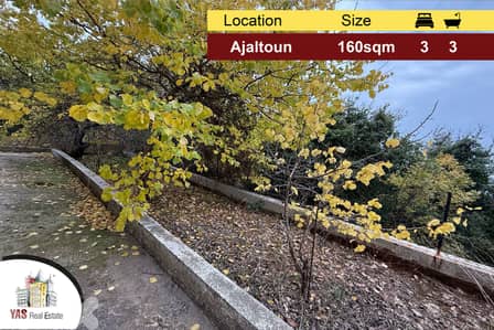 Ajaltoun 160m2 | 150m2 Garden | Private Entrance | Well Maintained |AC