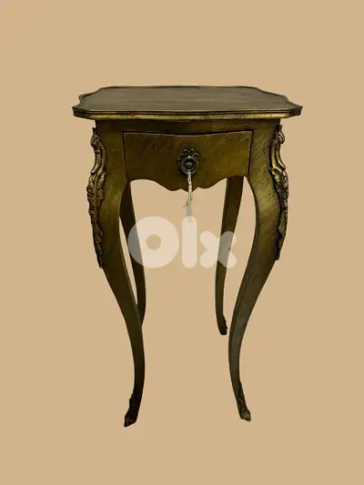 Antique Side Table with Drawer