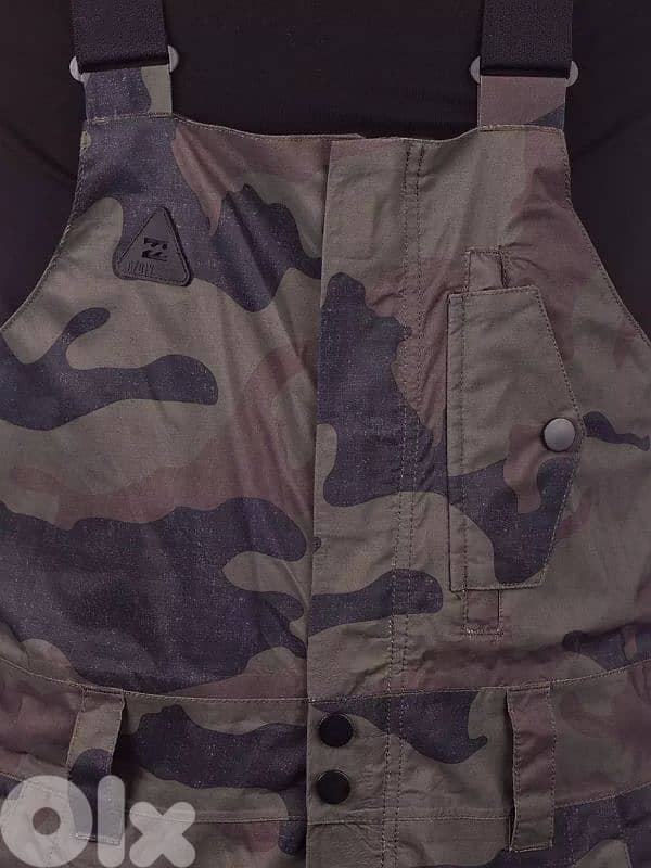 Billabong Camo Ski Bib Pants (Ski / Snowboard) 2