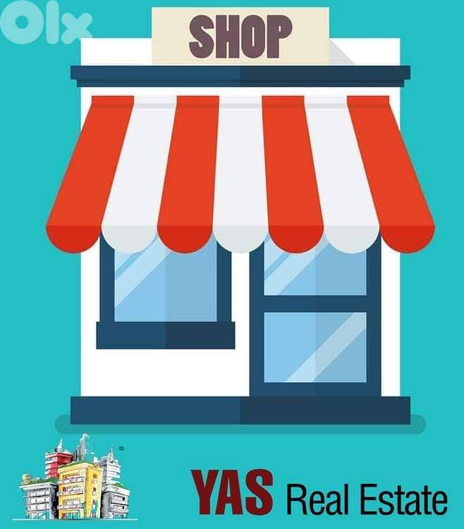 Ain El Rihaneh 48m2 | Shop | Main Road | Mint Condition | AC | 0