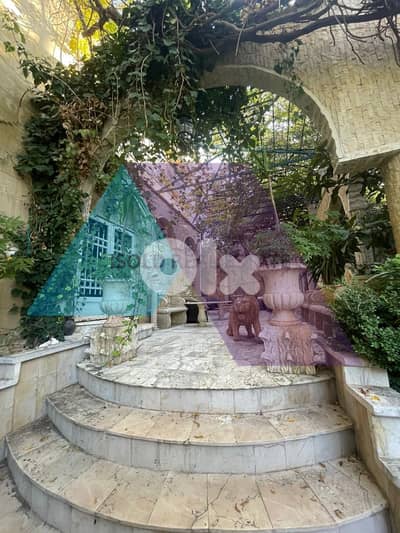 LUX Furnished 2300 m2 Villa +Garden & Pool for sale in Dawhet Aramoun