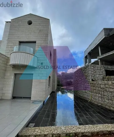 2 Villas  - 1100 m2 Land + Gardens and Terraces for sale in Ajaltoun